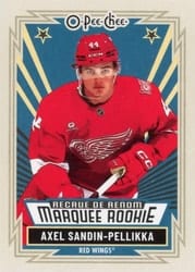 2025-26 O-Pee-Chee Base Retro Axel Sandin-Pellikka #585 card