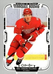 2025-26 O-Pee-Chee Base Set Axel Sandin-Pellikka #585 card