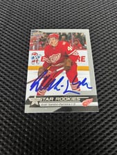 2025-26 Upper Deck Star Rookies Base Star Rookies Autographs Axel Sandin-Pellikka #12 card