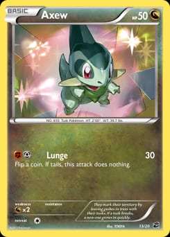 Dragon Vault Axew #13 card