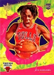 2021-22 Panini Court Kings Base Set Ayo Dosunmu #108 card