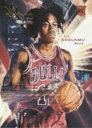 2021-22 Panini Court Kings Base Set Ayo Dosunmu #75 card