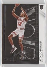 2021-22 Panini Noir Base Set Ayo Dosunmu #167 card