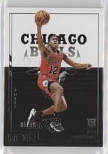2021-22 Panini Noir Base Set Ayo Dosunmu #197 card