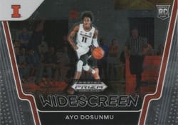 2021 Panini Prizm Draft Picks Widescreen Ayo Dosunmu #9 card