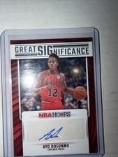 2023-24 Hoops Great SIGnificance Ayo Dosunmu #GS-AYO card