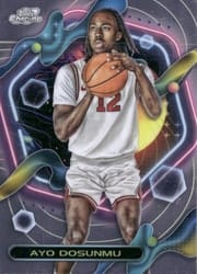 2023-24 Topps Chrome Cosmic Base Set Ayo Dosunmu #24 card