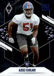 2021 Panini Phoenix Base Set Azeez Ojulari #165 card