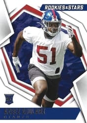 2021 Panini Rookies & Stars Base Set Azeez Ojulari #151 card