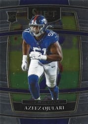 2021 Panini Select Base Set Azeez Ojulari #91 card