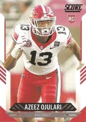 2021 Score Base Set Azeez Ojulari #351 card