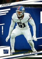 2022 Panini Prestige Base Set Azeez Ojulari #223 card