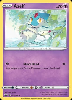 Astral Radiance Azelf #67 card