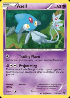 Plasma Blast Azelf #38 card