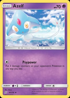 Unified Minds Azelf #85 card