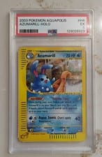 2003 Aquapolis Azumarill #H4 card