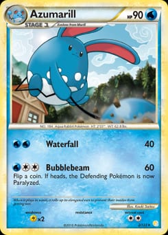 HeartGold & SoulSilver Azumarill #2 card