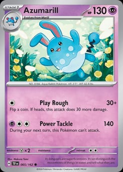 Temporal Forces Azumarill #65 card