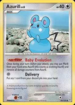 Diamond & Pearl Azurill #69 card