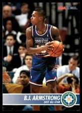 1994-95 Hoops Base Set B.J. Armstrong #225 card