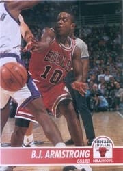 1994-95 Hoops Base Set B.J. Armstrong #23 card