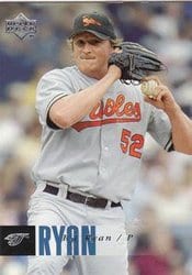 2006 Upper Deck Base Set B.J. Ryan #52 card