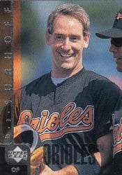 1998 Upper Deck Base Set B.J. Surhoff #38 card