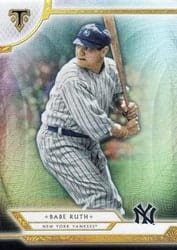 2018 Topps Triple Threads Base Set Babe Ruth #67 card