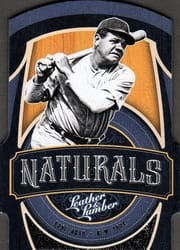 2019 Panini Leather & Lumber Naturals Babe Ruth #N-10 card