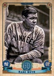 2019 Topps Gypsy Queen Base Set Babe Ruth #320 card