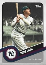 2020 Topps Brooklyn Collection Base Set Babe Ruth #31 card