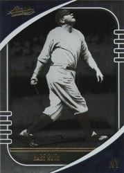 2021 Panini Absolute Base Set Babe Ruth #53 card