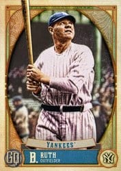 2021 Topps Gypsy Queen Base Set Babe Ruth #302 card