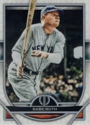 2021 Topps Tribute Base Set Babe Ruth #60 card