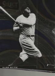 2022 Panini Select Moon Shots Babe Ruth #MS7 card