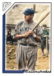 2022 Topps Gallery Masterstrokes Babe Ruth #MS-17 card