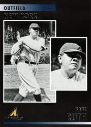 2023 Panini Chronicles Pinnacle Babe Ruth #24 card