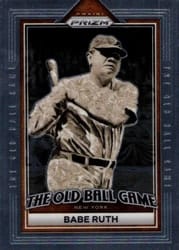 2023 Panini Prizm The Old Ball Game Babe Ruth #OBG2 card