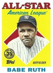 2023 Topps 1988 Topps All-Stars Babe Ruth #88AS-31 card