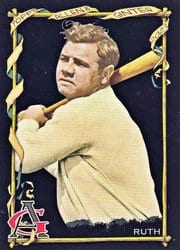 2023 Topps Allen & Ginter X Base Set Babe Ruth #85 card
