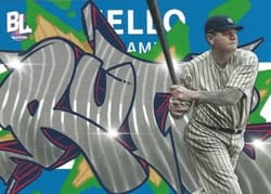 2023 Topps Big League Roll Call - Wildstyle Edition Babe Ruth #RC-13 card