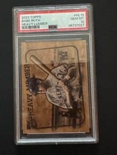 2023 Topps Heavy Lumber Babe Ruth #HL-19 card