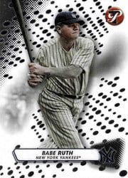 2023 Topps Pristine Base Set Babe Ruth #114 card