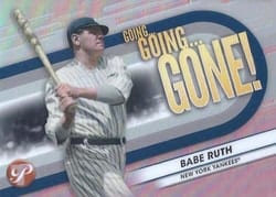 2023 Topps Pristine Going, Going Gone Babe Ruth #GGG-23 card