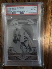 2024 Topps Triple Threads Base Set Babe Ruth #61 card