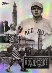 2024 Topps Update Legendary Home Field Advantage Babe Ruth #LHA-11 card