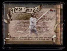 2025 Finest Timelines Babe Ruth #FT-20 card
