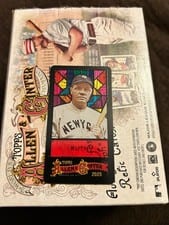 2025 Topps Allen & Ginter Mini Stained Glass Babe Ruth #28 card