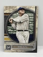 2025 Topps Museum Collection Base Set Babe Ruth #72 card