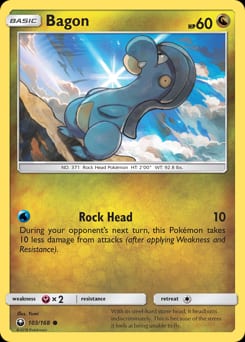 2018 Celestial Storm Bagon #103 card